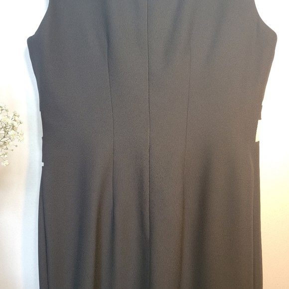 DONNA B black and white mini dress. Size 6 - Picture 7 of 10